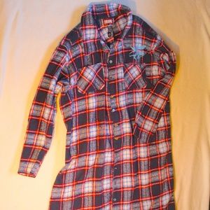 End of the Road Ely MN Flannel Nightgown